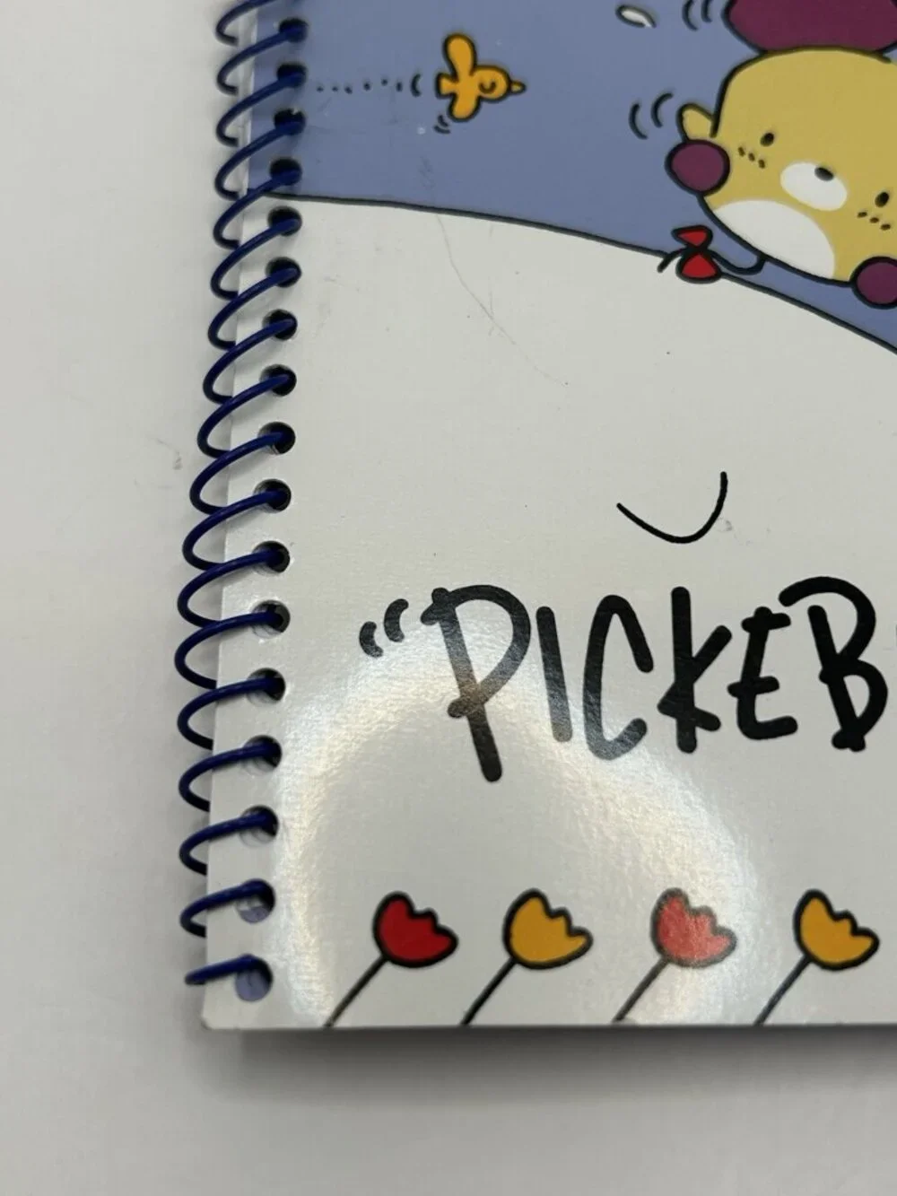 Sanrio 1995 Picke Bicke Spiral Notepad 33 Sheets Vintage Pickebicke Puff Bird